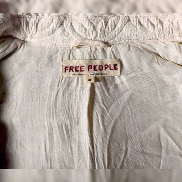 Free People Sabrina Tapestry Jacket XS 2 Women's Winter Floral Coat NEW 45162 - Picture 6 of 7